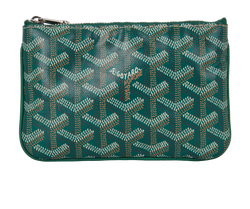 Goyard Senat Mini Pouch, Canvas, Green, SAR020222, 2*